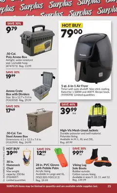 Preview of leaflet 2 Week Sale! from shop Princess Auto is valid from Oct 21, 2025 | Page: 46