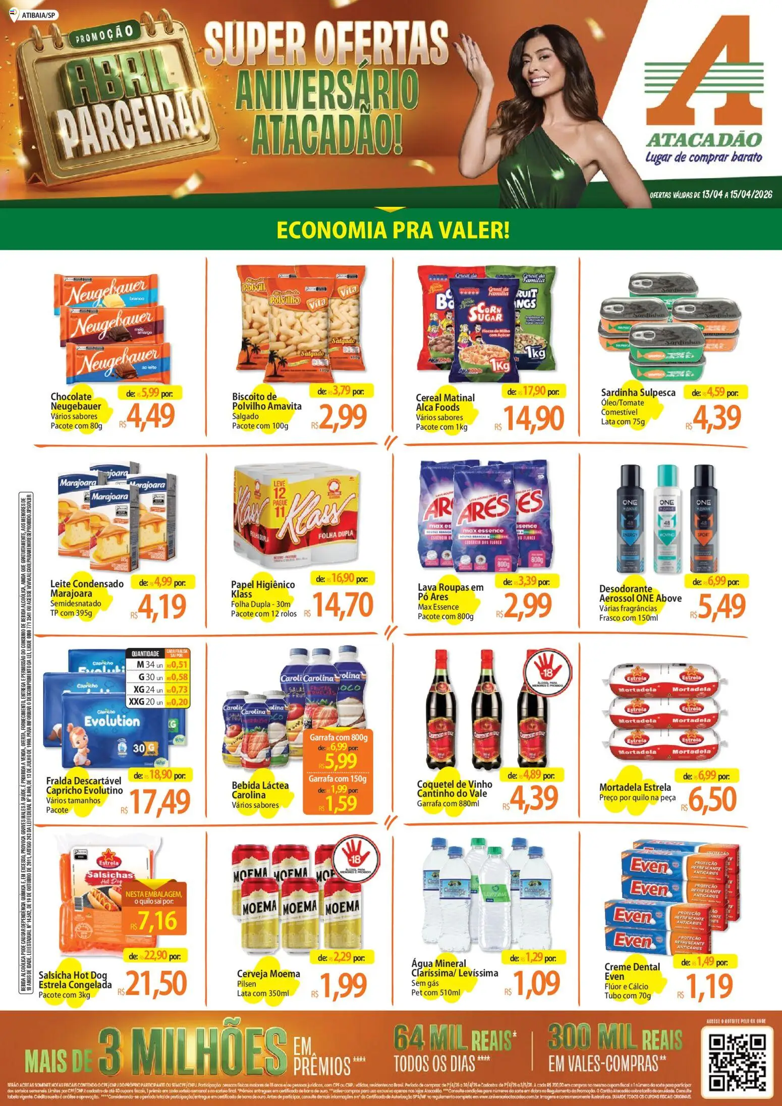 Pré-Visualização do folheto "Atacadão ofertas - SP" da loja Atacadão válido a partir de 13/04/2026