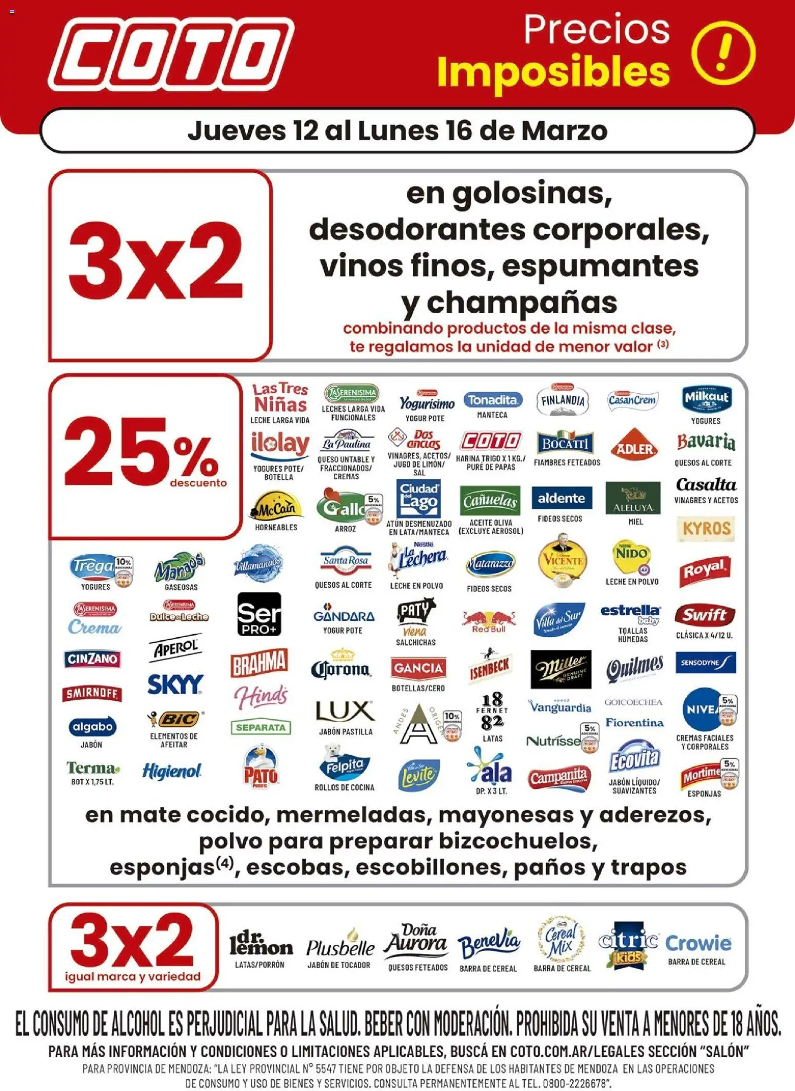 Vista previa del folleto de la tienda Coto válido desde el 12/03/2026 