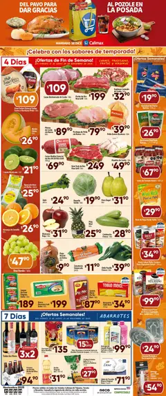 Vista previa las ofertas de la tienda Calimax - Folleto Tijuana desde el 21/11/2025 