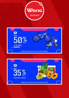 Vista previa de Cyber Wow de la tienda Wong válido desde 03/11/2025 | Página : 4