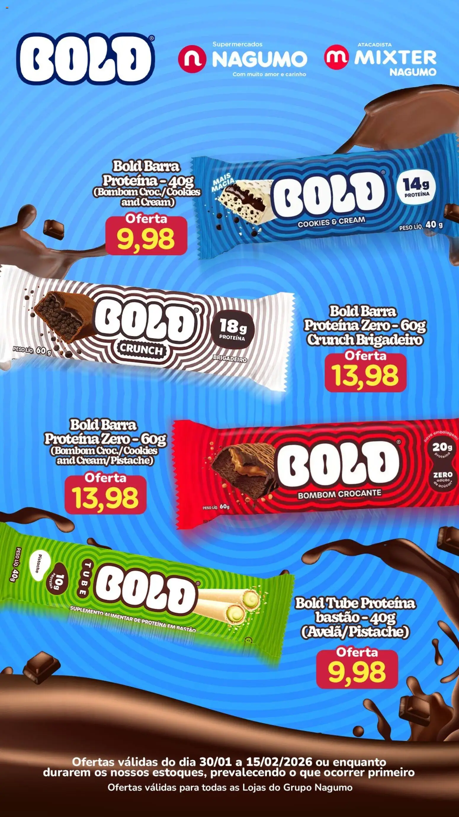 Pré-Visualização do folheto "Ofertas Bold" da loja Nagumo válido a partir de 30/01/2026
