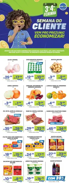 Pré-Visualização do folheto "Encarte" da loja Prezunic válido a partir de 16/09/2025