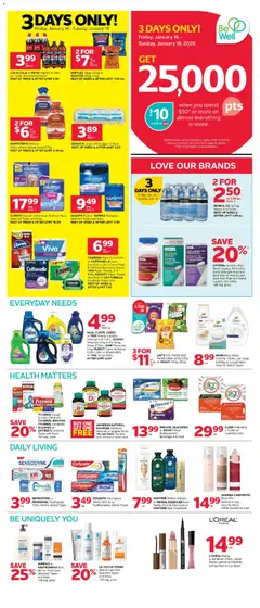 Preview of leaflet Weekly flyer / circulaire from shop Rexall is valid from Jan 16, 2026