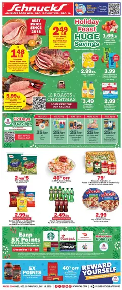 Ad Preview of Schnucks Weekly Print Ad - MO from 12/10/2025