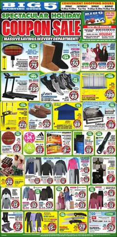 Ad Preview of Big 5 Sporting Goods Weekly Ad from 12/12/2025 | Page: 1