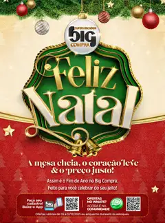 Pré-Visualização do folheto "Ofertas de Natal" da loja Big Compra válido a partir de 05/12/2025 | Página: 1