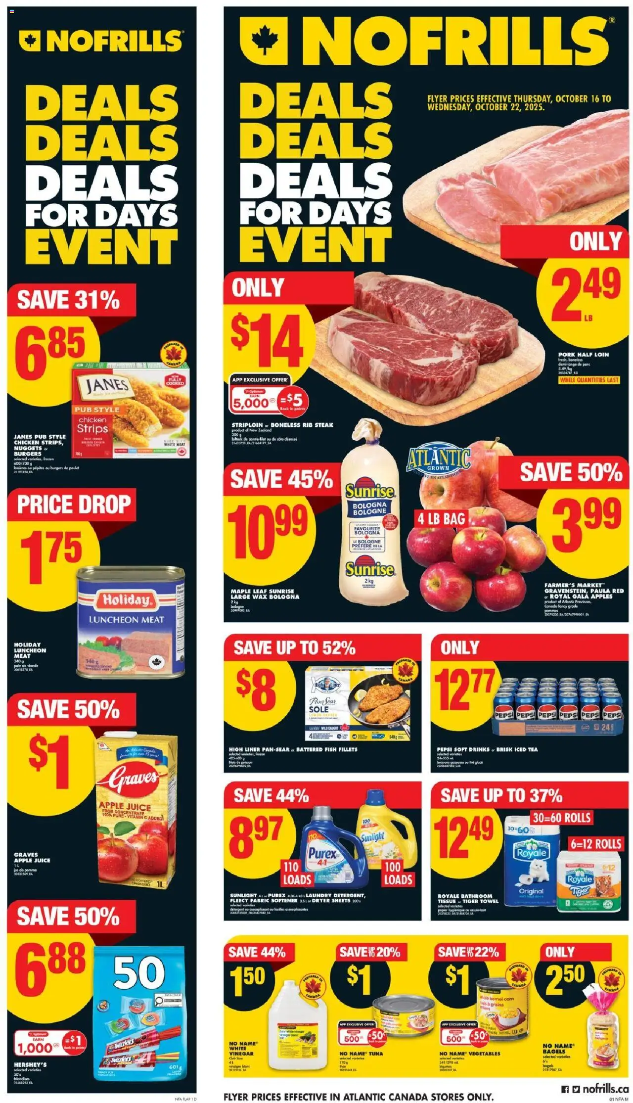 No Frills flyer valid from Oct 16, 2025 - page number 1