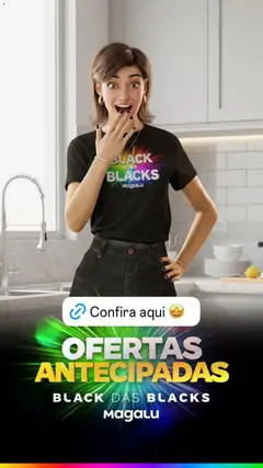 Pré-Visualização do folheto "Black Friday" da loja Magazine Luiza válido a partir de 07/11/2025