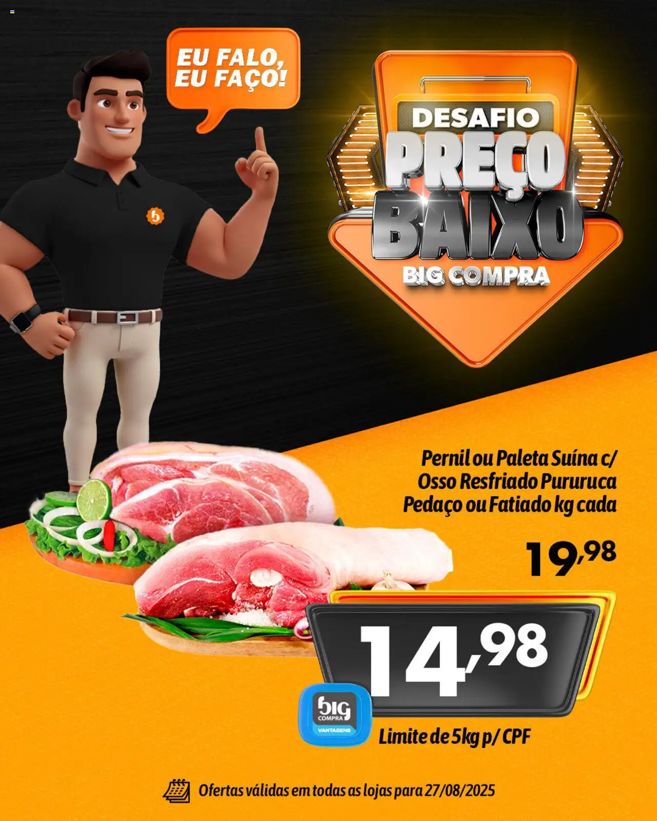 Big Compra folheto "Ofertas do Dia" válido a partir de 27/08/2025 - número de página 1