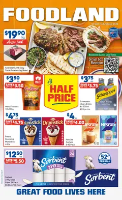 Preview of catalogue Catalogue from shop Foodland valid 07/01/2026