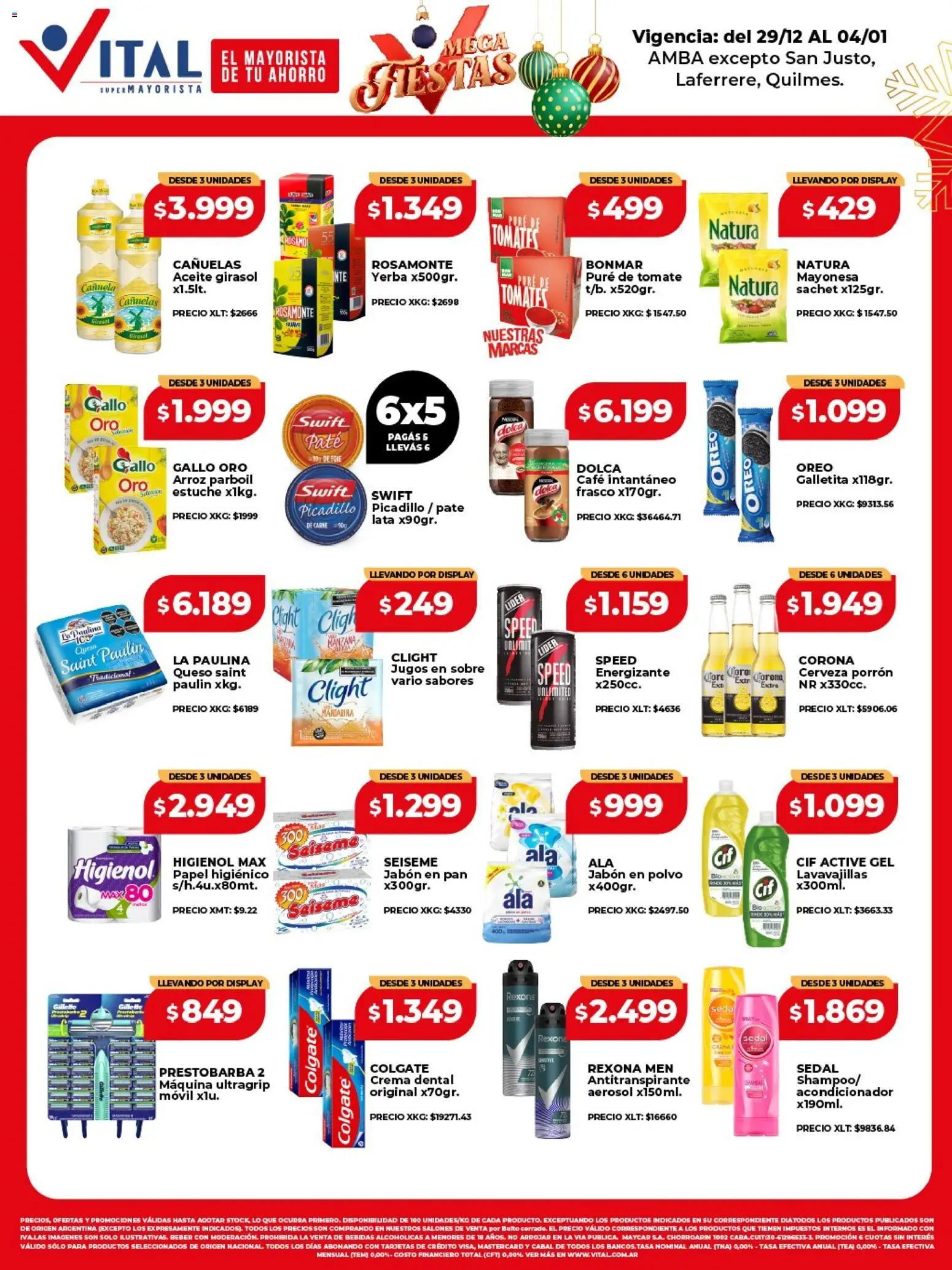 Vista previa del folleto de la tienda Vital válido desde el 29/12/2025 