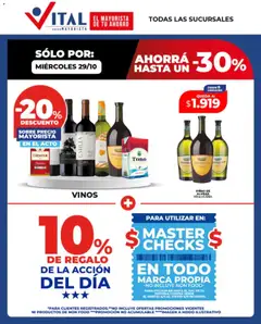 Vista previa del folleto de la tienda Vital válido desde el 29/10/2025 