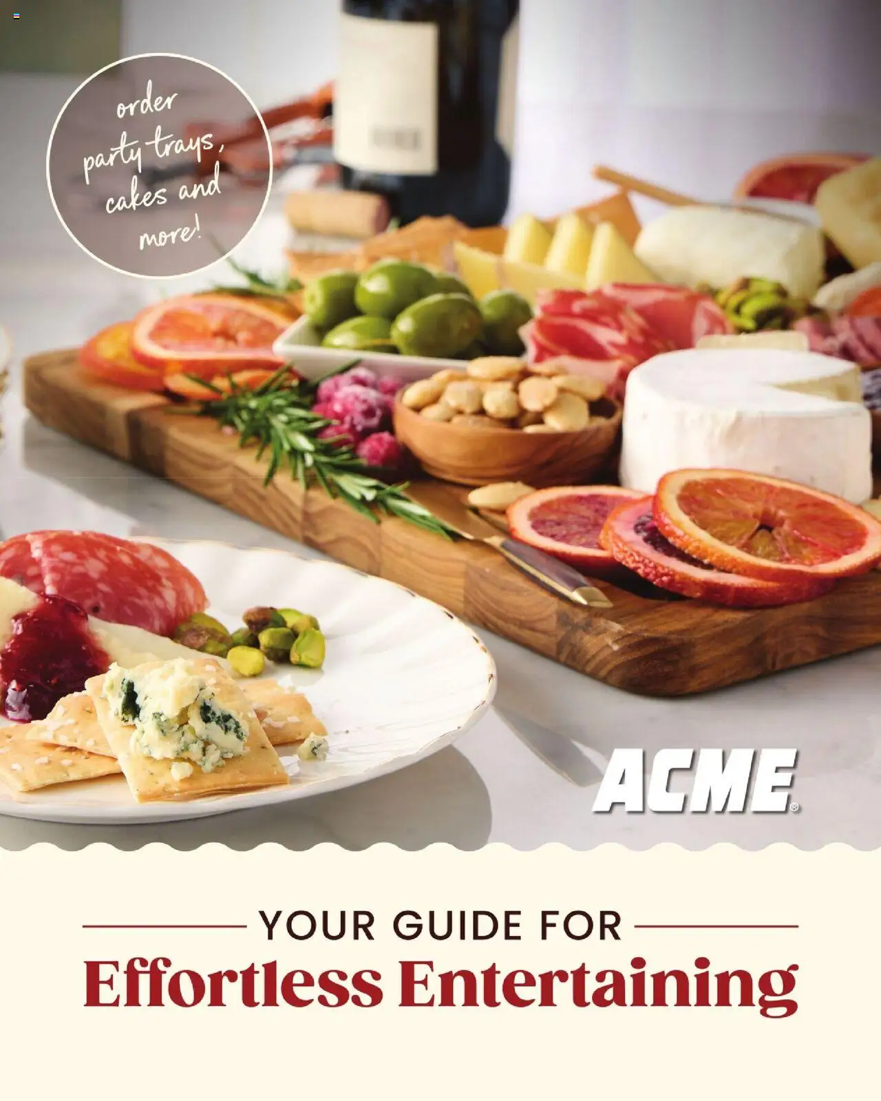 Acme Entertaining Guide from 10/03/2025 - Circular, Flyer - Page number 1