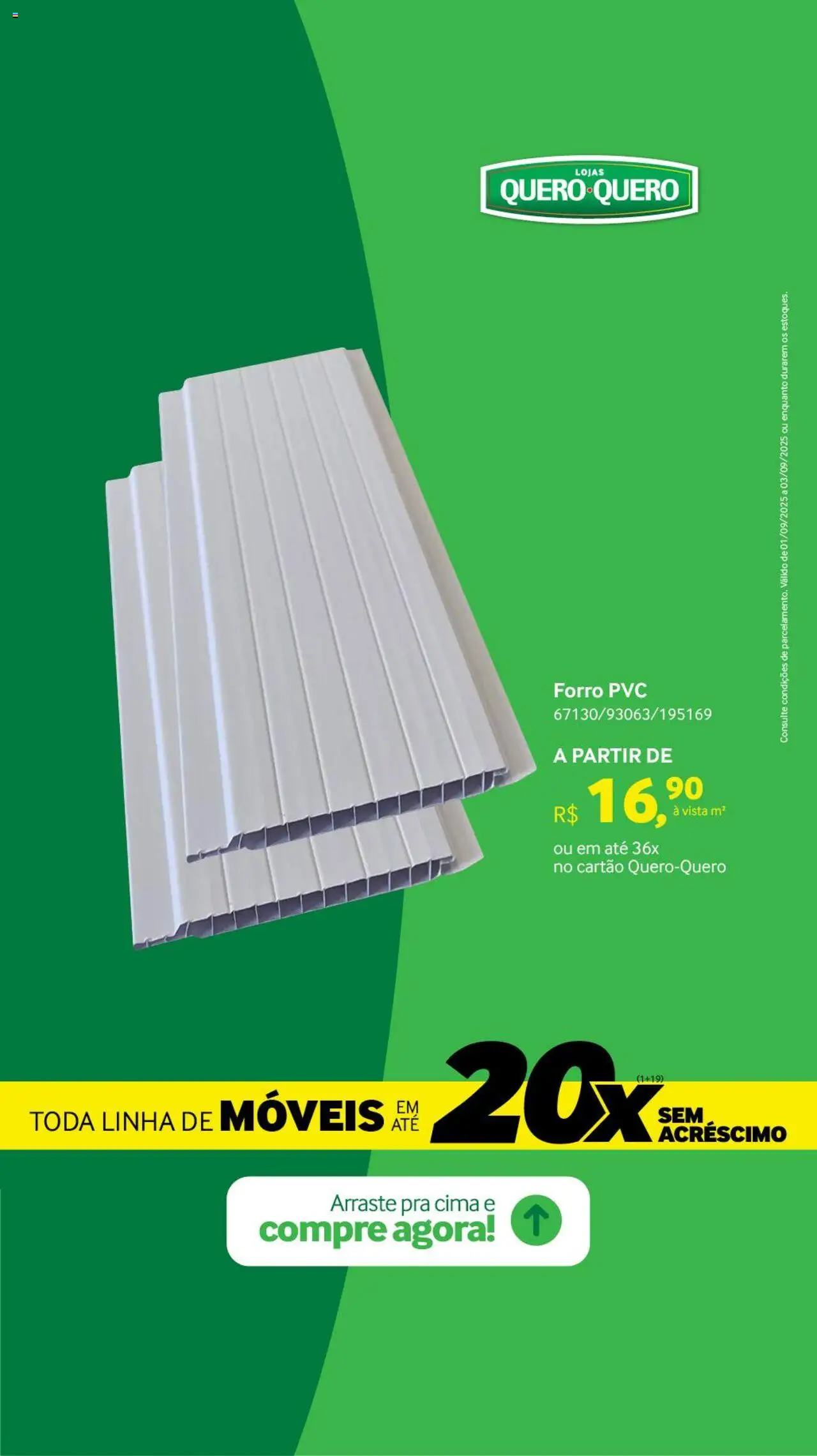 Lojas Quero-Quero folheto "Ofertas atuais" válido a partir de 01/09/2025 - número de página 1
