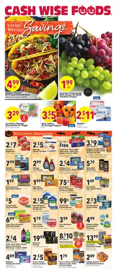 Ad Preview of Cash Wise Weekly Ad from 10/22/2025