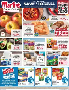Ad Preview of Martin’s Weekly Ad from 10/19/2025