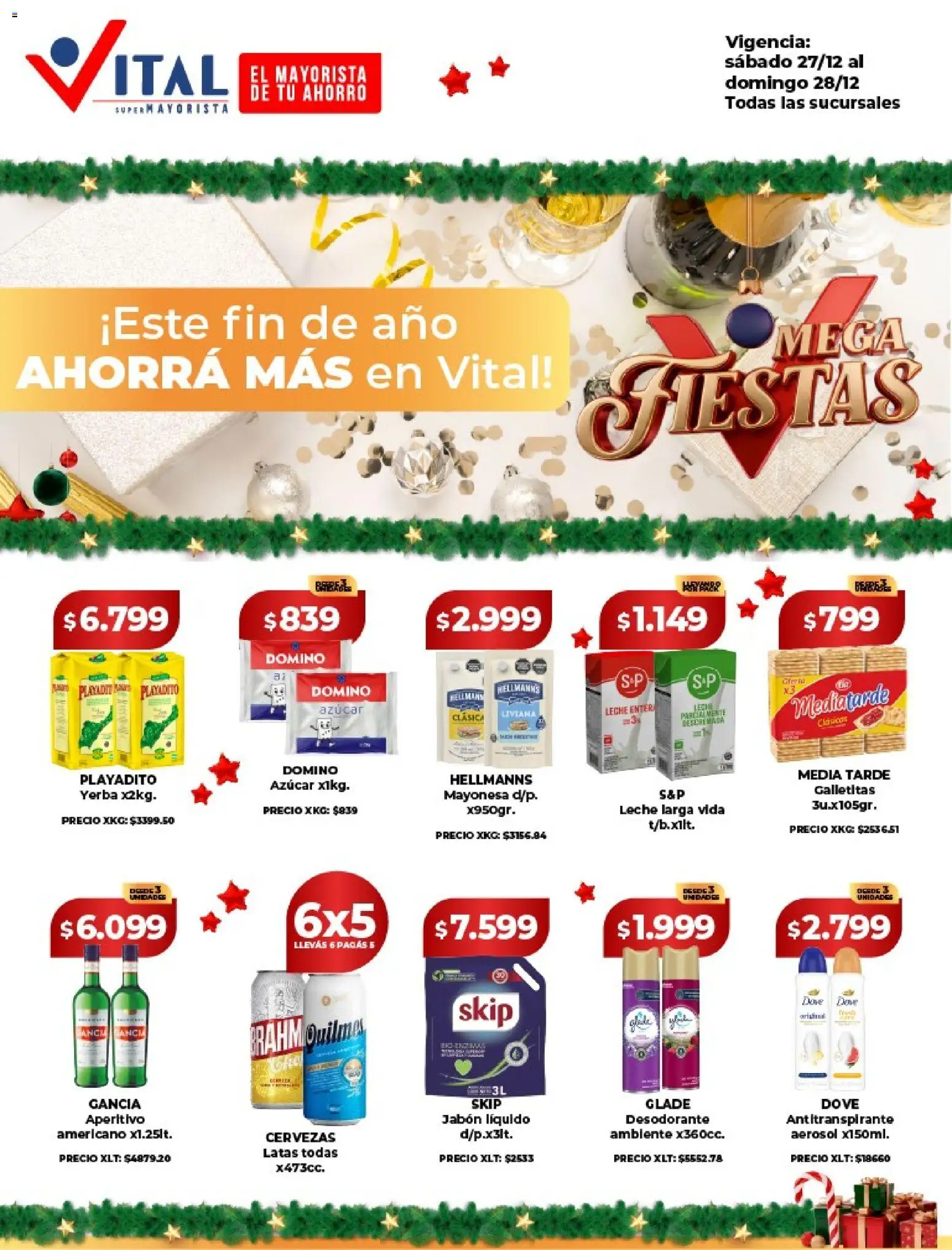 Vista previa del folleto de la tienda Vital válido desde el 27/12/2025 