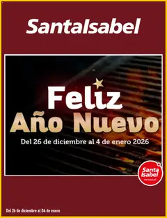 Folleto de la tienda Santa Isabel válido desde el 29.12.2025 