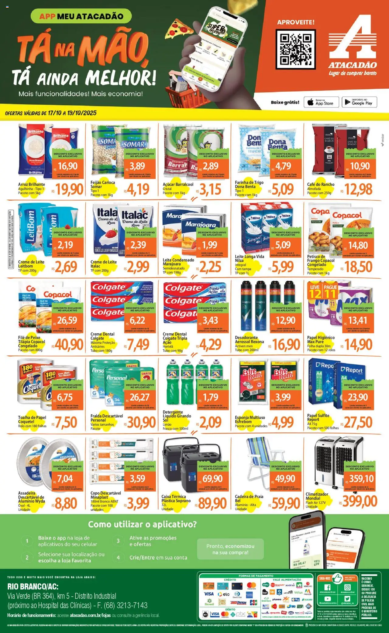 Atacadão folheto "Ofertas - AC" válido a partir de 17/10/2025 - número de página 1