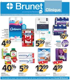 Preview of leaflet Clinique from shop Brunet is valid from Sep 25, 2025