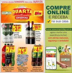 Pré-Visualização do folheto "Ofertas do Dia" da loja Big Supermercados válido a partir de 16/07/2025