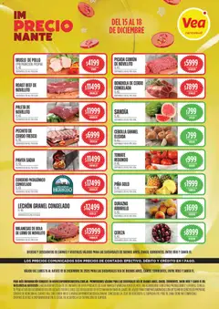 Vista previa del folleto de la tienda Vea válido desde el 15/12/2025 