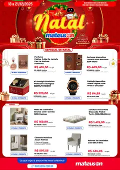 Pré-Visualização do folheto "Ofertas Especial de Natal" da loja Mateus válido a partir de 18/12/2025