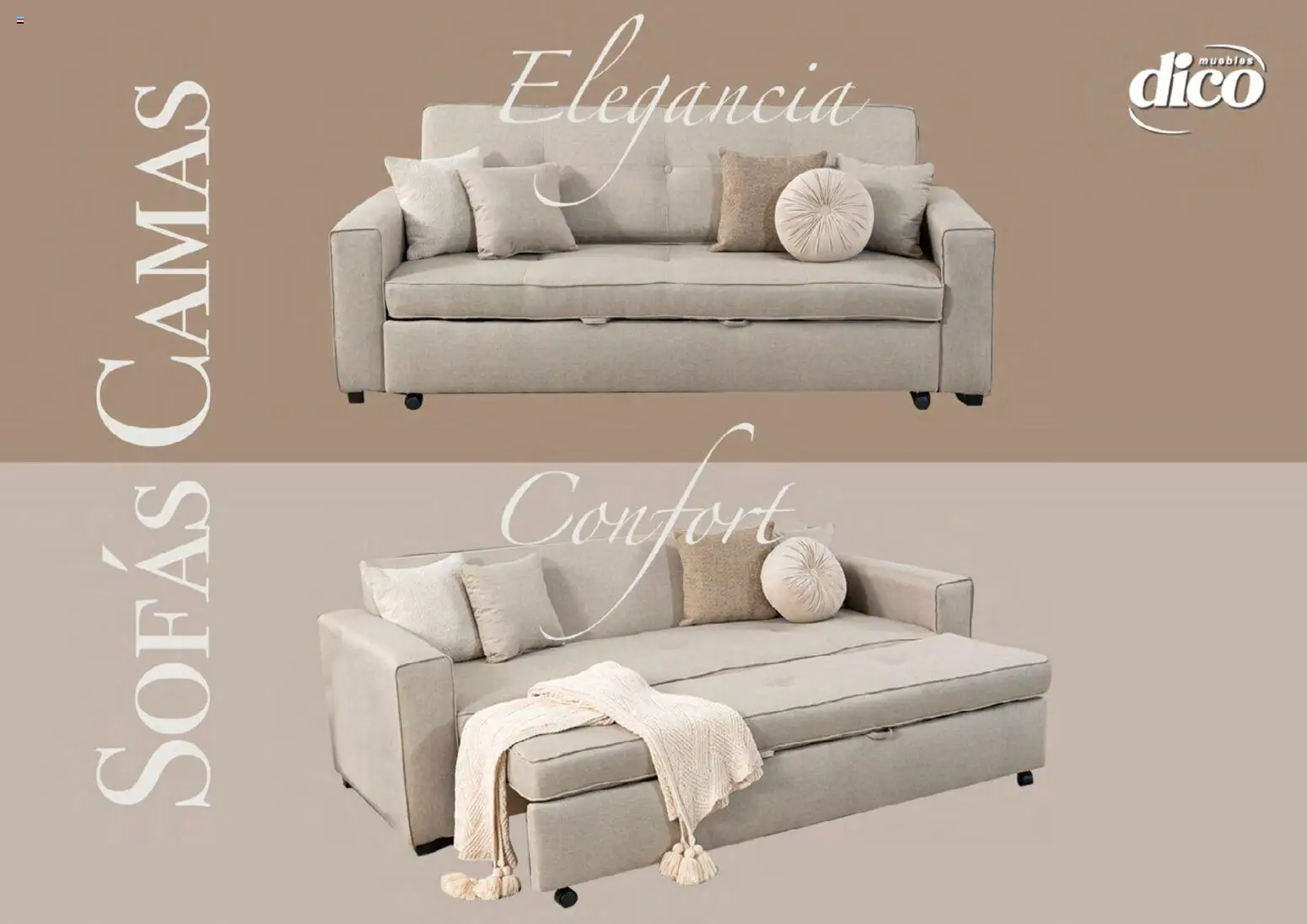 Vista previa las ofertas de la tienda Muebles Dico - Muebles Dico catálogo Sofás Camas desde el 23/04/2026 