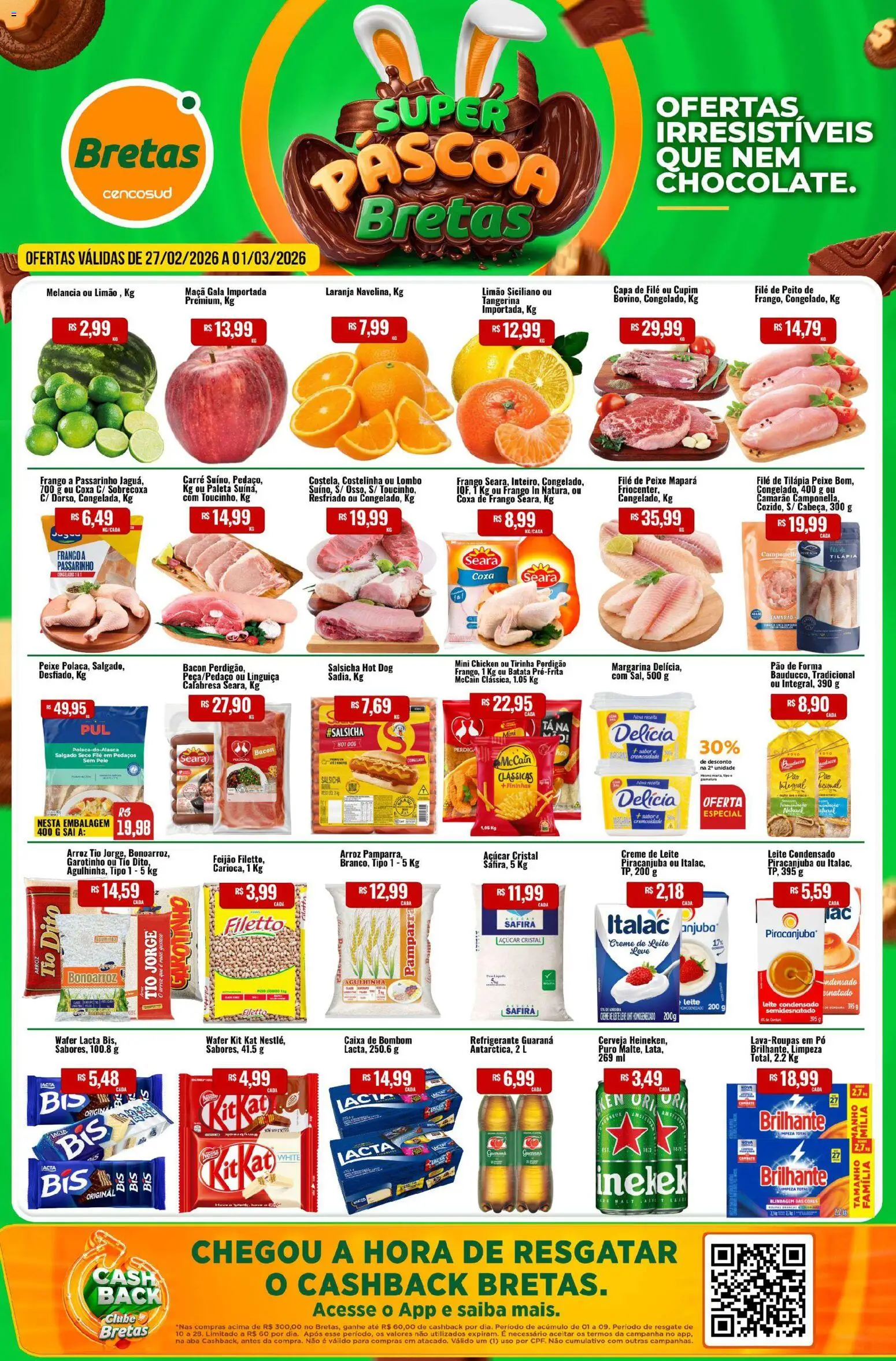 Pré-Visualização do folheto "Bretas - Ofertas da semana" da loja Bretas válido a partir de 27/02/2026