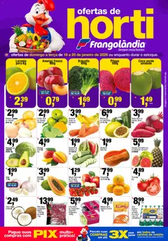 Pré-Visualização do folheto "Ofertas da semana" da loja Frangolândia válido a partir de 18/01/2026
