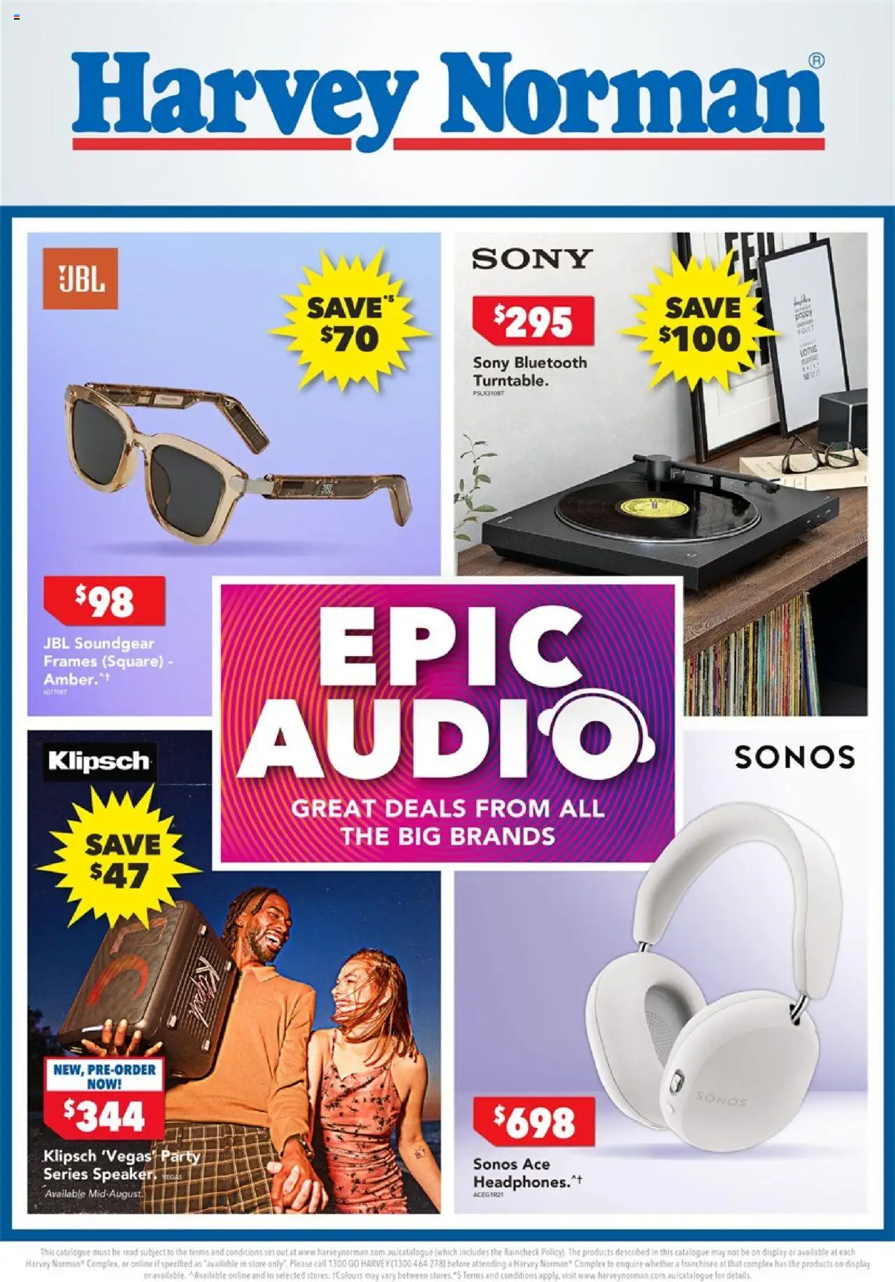 Harvey Norman catalogue valid from 02/08/2025 - page 1
