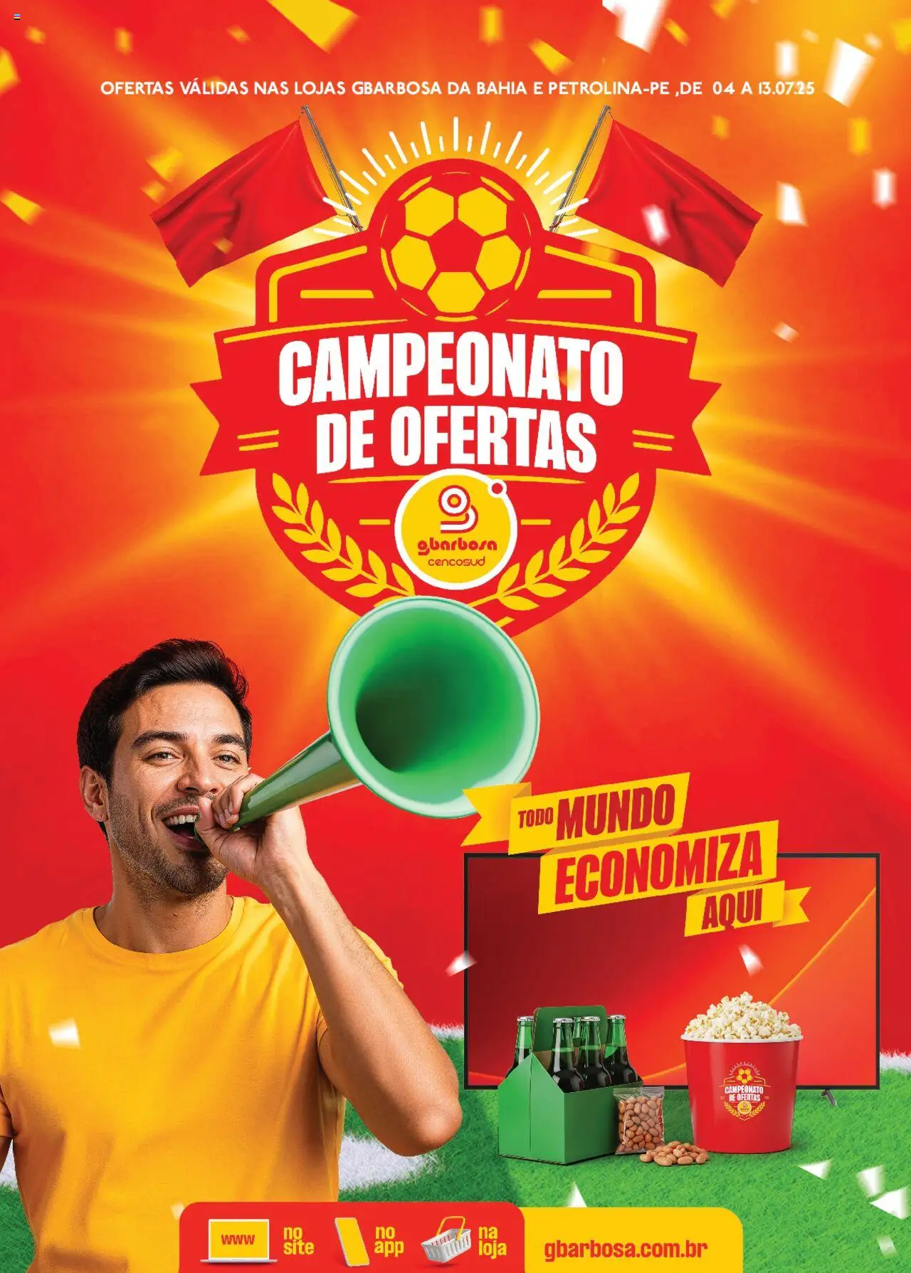 Gbarbosa folheto "Ofertas da semana" válido a partir de 04/07/2025 - número de página 1