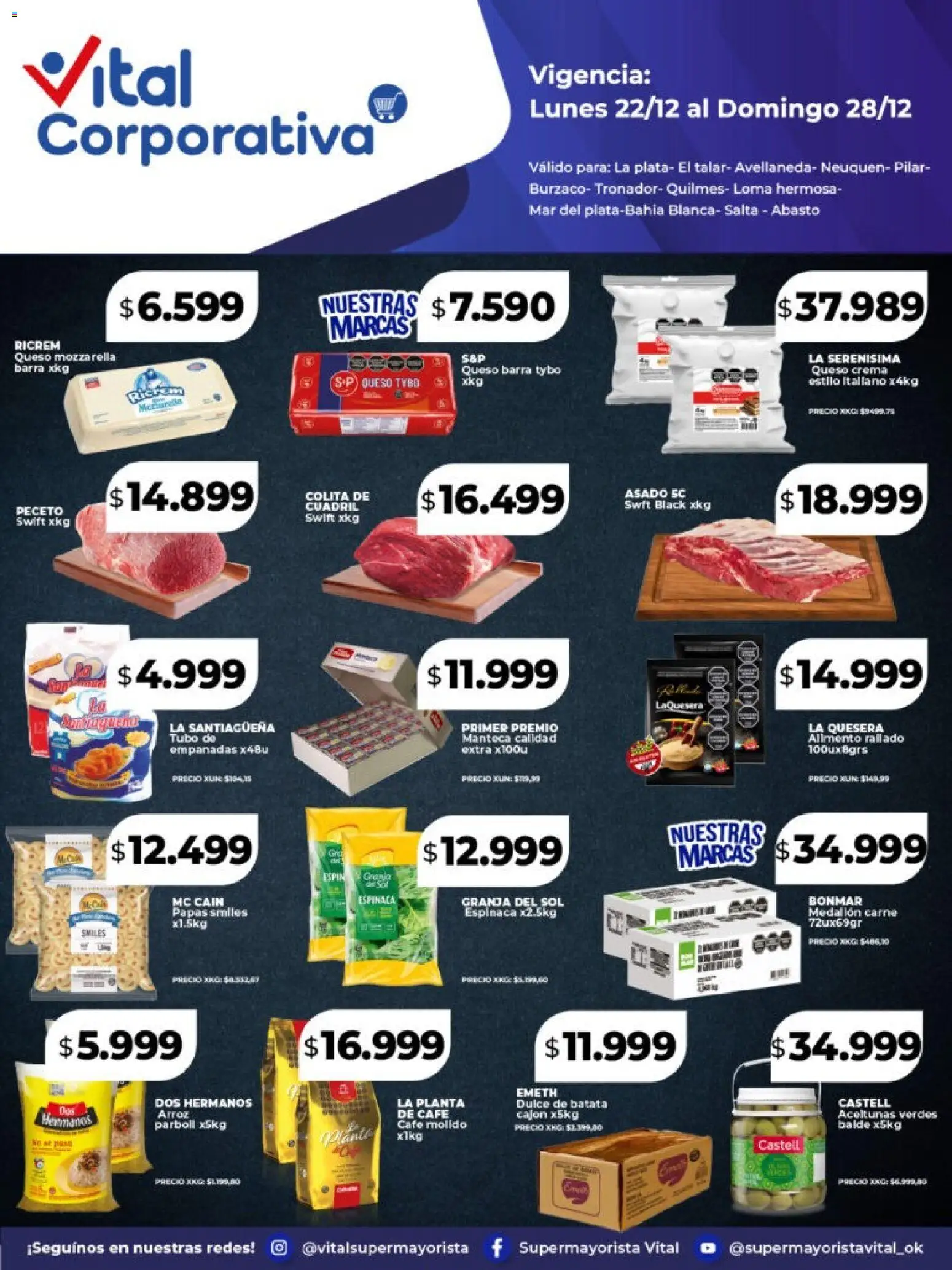 Vista previa del folleto de la tienda Vital válido desde el 22/12/2025 