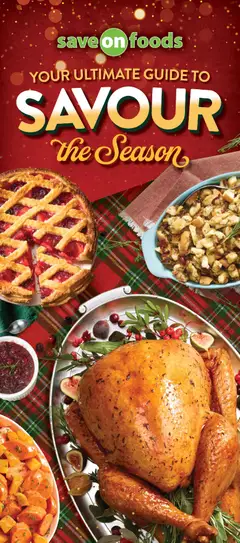 Preview of leaflet Holiday Flyer from shop Save on foods is valid from Dec 18, 2025