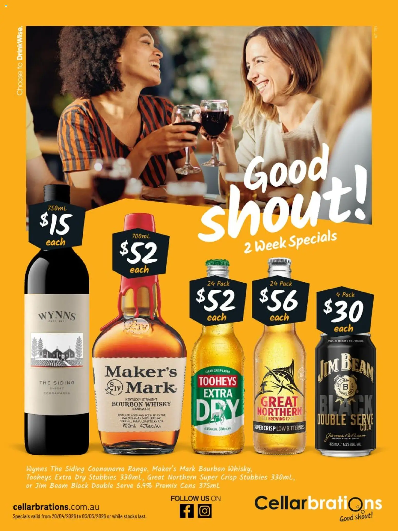 Preview of catalogue Cellarbrations catalogue BERRIMAH from shop Cellarbrations valid 20/04/2026