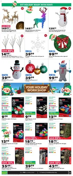 Preview of leaflet Black Friday from shop Kent is valid from Nov 06, 2025 | Page: 3