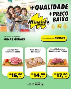Pré-Visualização do folheto "Ofertas da semana" da loja Mineirão Atacarejo válido a partir de 03/11/2025 | Página: 1