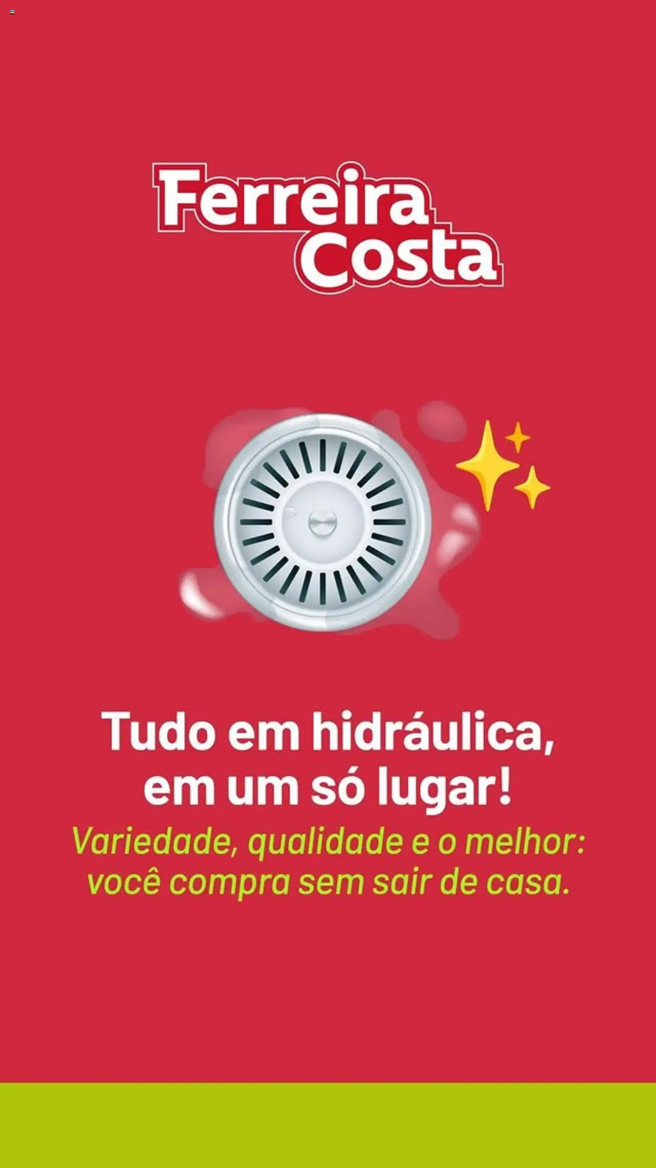 Ferreira Costa folheto "Ofertas hidráulica" válido a partir de 10/10/2025 - número de página 1