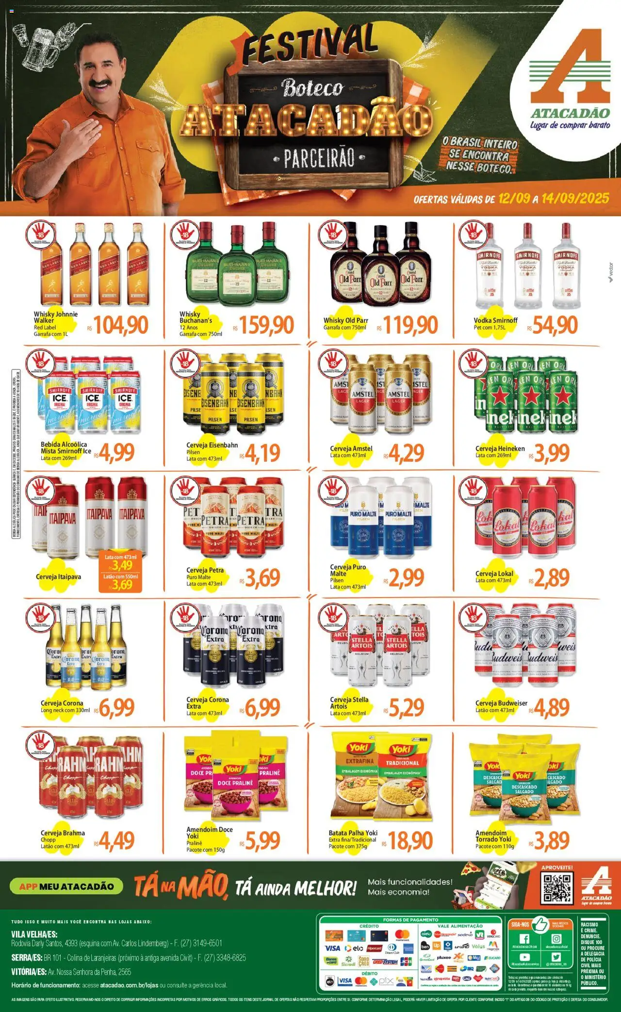 Atacadão folheto "Ofertas - ES" válido a partir de 12/09/2025 - número de página 1