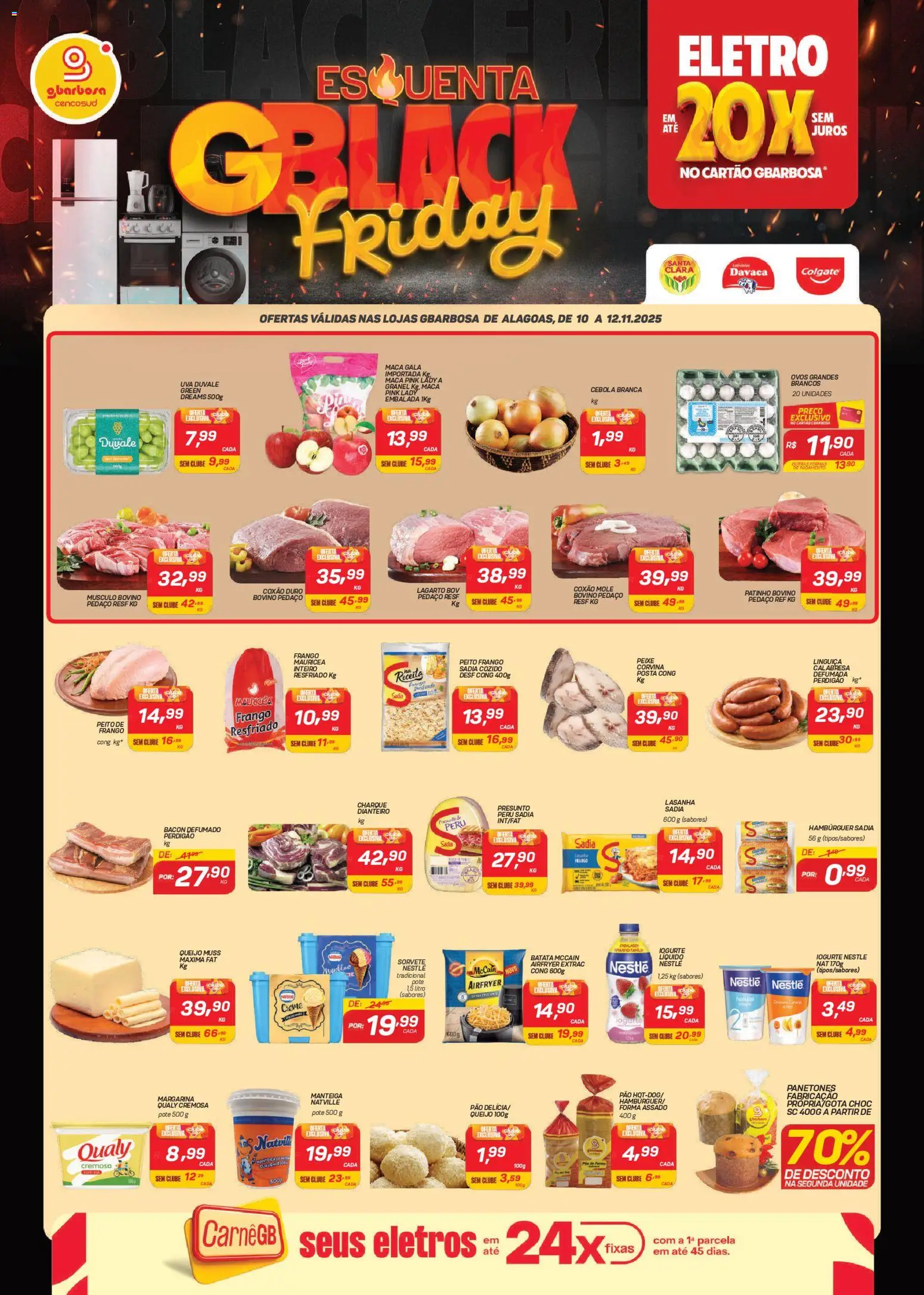 Pré-Visualização do folheto "Black Friday" da loja Gbarbosa válido a partir de 10/11/2025