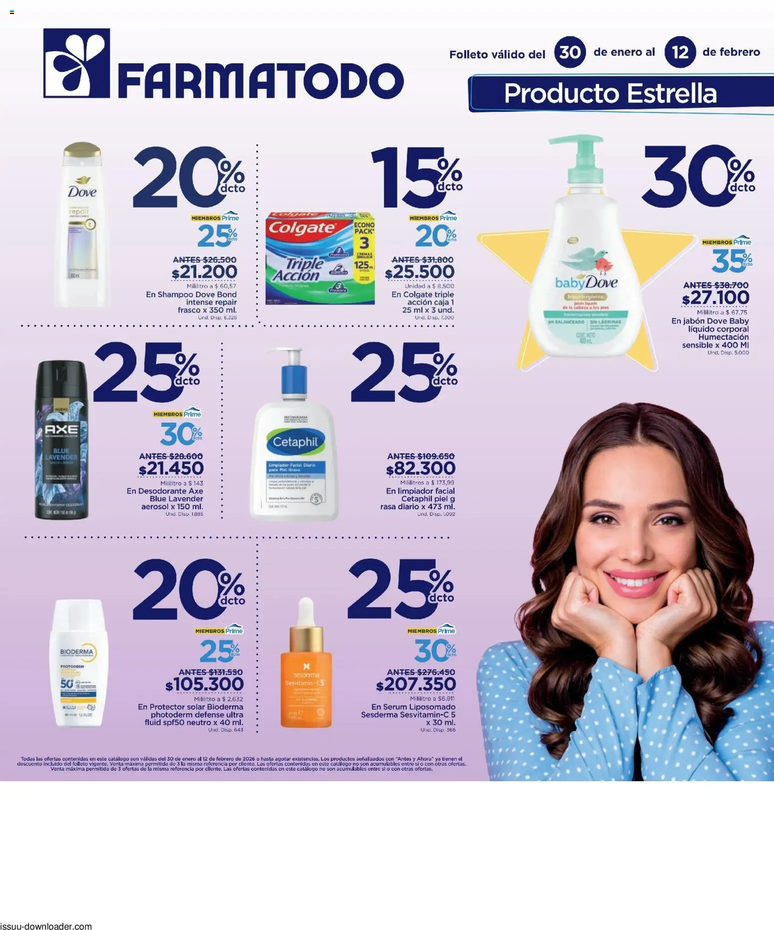  Vista previa del prospecto Catálogo FarmaTodo del almacen FarmaTodo válida del 30/01/2026 al 12/02/2026