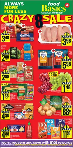 Preview of leaflet Ajax from shop Food Basics is valid from Oct 23, 2025