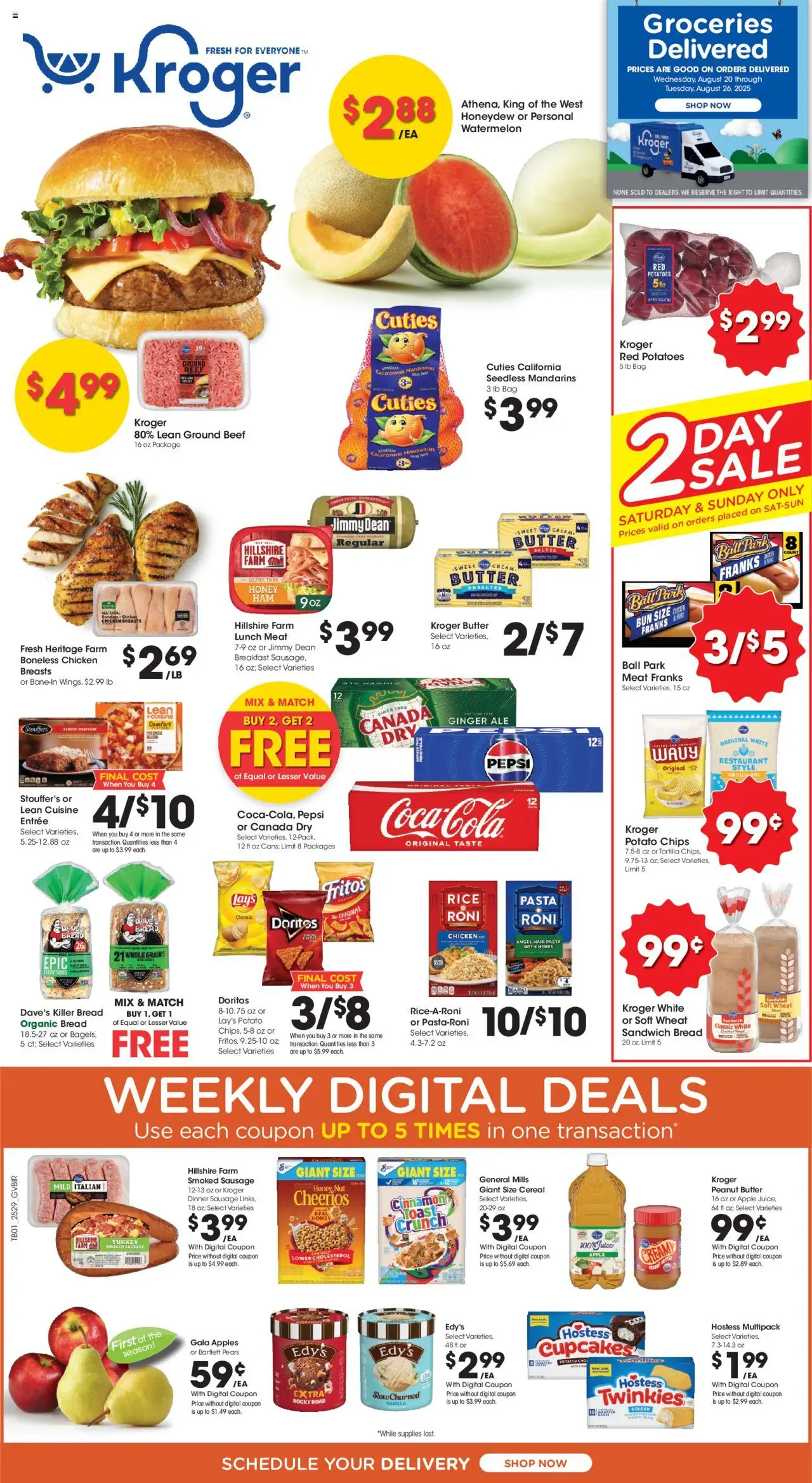 Kroger Weekly ads from 08/20/2025 >> Ad for next week - Page number 1