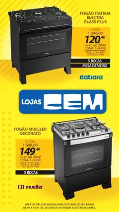 Pré-Visualização do folheto "Ofertas atuais" da loja Lojas Cem válido a partir de 01/11/2025 | Página: 42