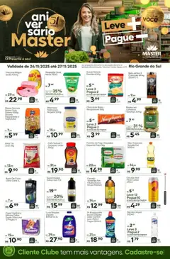 Pré-Visualização do folheto "Ofertas da semana" da loja Master válido a partir de 24/11/2025 | Página: 1