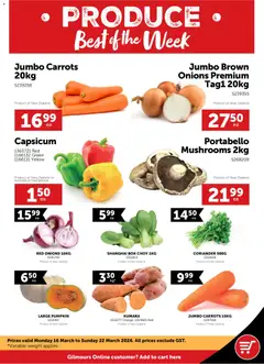 Preview of catalogue Gilmours catalogue from shop Gilmours valid 16 Mar 2026