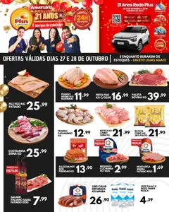 Pré-Visualização do folheto "Ofertas da semana" da loja Rede Plus Supermercados válido a partir de 27/10/2025 | Página: 1