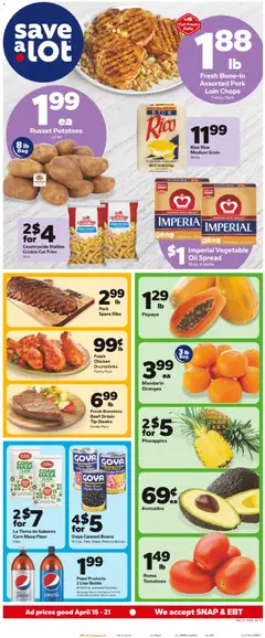 Ad Preview of Save a Lot Save a Lot Weekly Ad from 04/15/2026