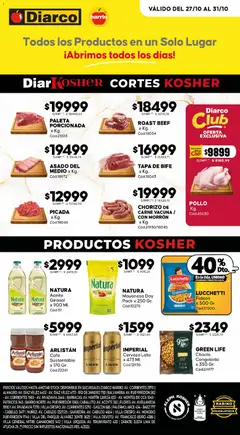 Vista previa del folleto de la tienda Diarco válido desde el 27/10/2025 